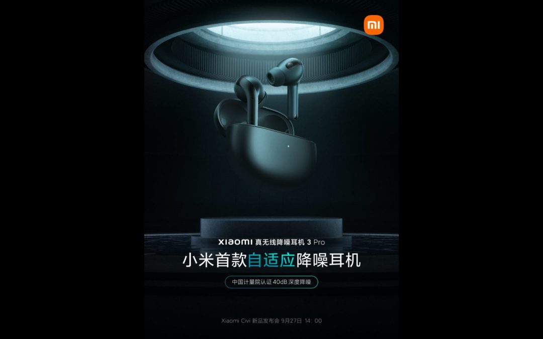 Xiaomi va bientôt dévoiler ses « premiers écouteurs antibruit adaptatifs »