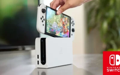 Nintendo Switch OLED : le dock avec prise Ethernet désormais achetable séparément