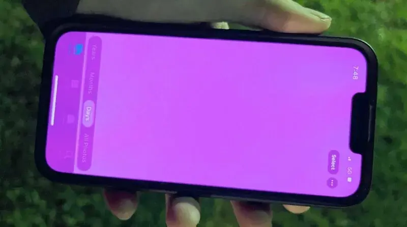 L’écran de votre iPhone 13 est-il aussi victime d’une coloration rosée ?