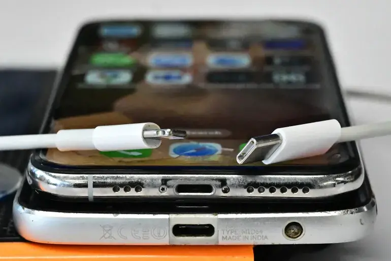 L'iPhone 15 avec port USB-C