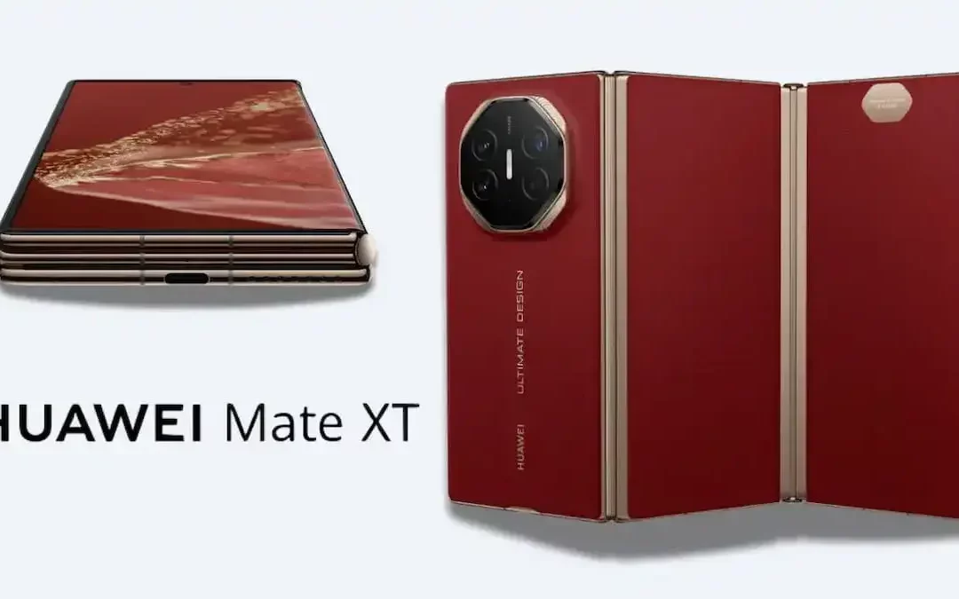 Le Mate XT Ultimate de Huawei, le premier smarpthone pliable en trois