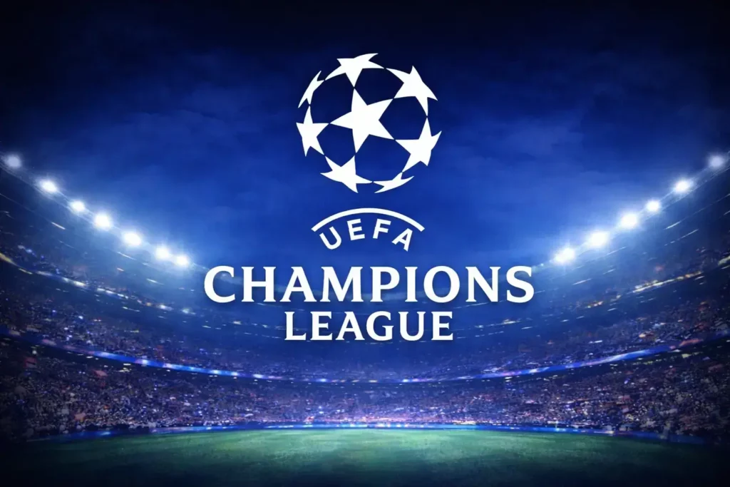 logo quarts de finale Ligue des Champions retour UEFA football compétition européenne