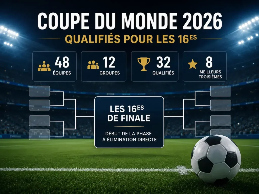 Coupe du monde 2026 surprises et affiches des 16es de finale