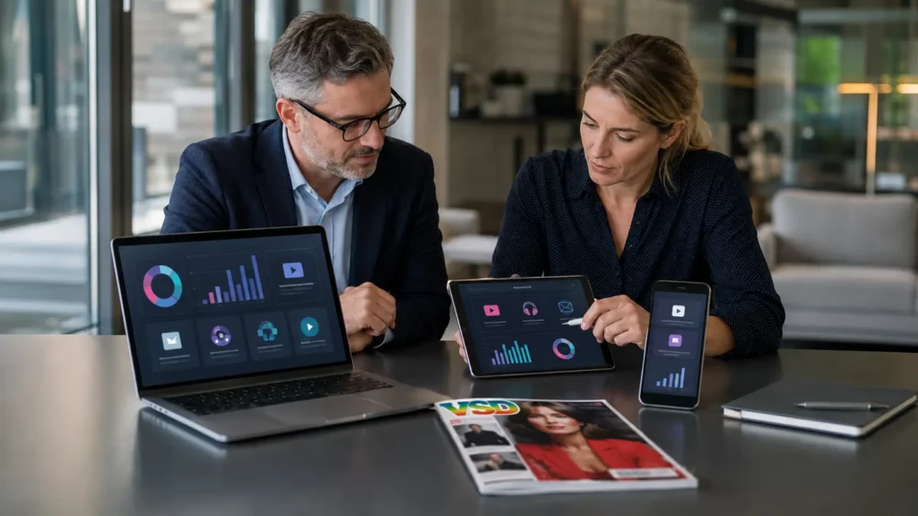 Rachat VSD et stratégie numérique pour développer le magazine sur de nouveaux formats