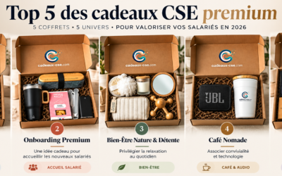 Top 5 des cadeaux CSE premium à offrir aux salariés en 2026