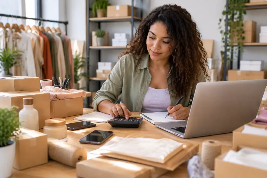 Coût création entreprise : préparation du budget de lancement d’un e-commerce