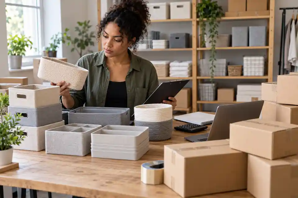 Financement Bpifrance entreprise : une revendeuse évalue un achat de stock